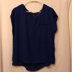 Cap sleeve blouse